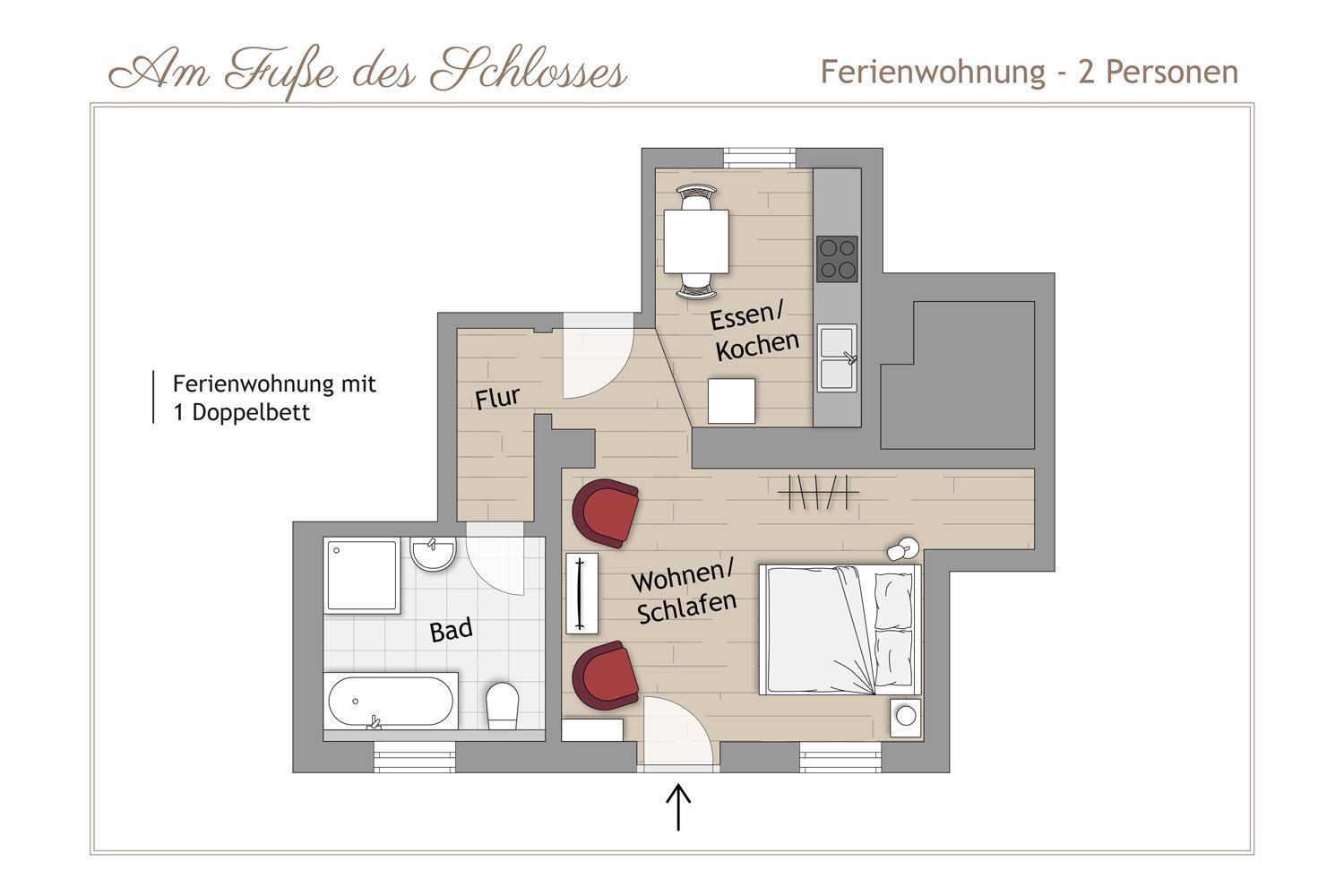 Ferienwohnung Mars Кведлинбург Экстерьер фото